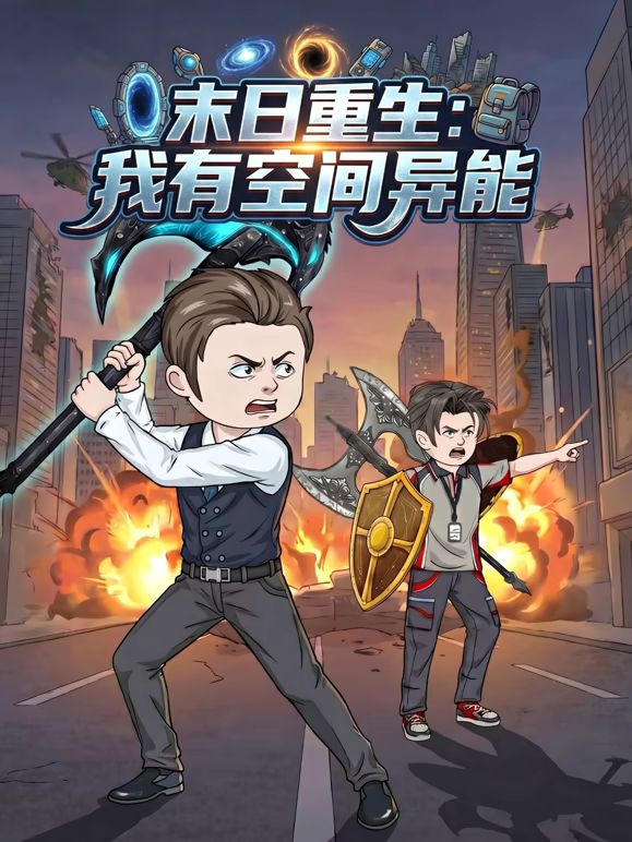 末日重生，我有空間異能海報(bào)
