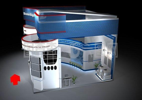 3D商業(yè)創(chuàng)意型展廳設(shè)計(jì)模型 創(chuàng)新與體驗(yàn)的融合